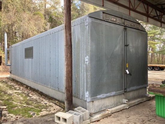 (1) Long 8 Box All Metal Barn