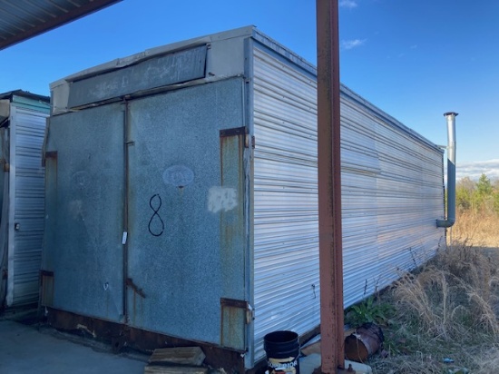 Long Blue Trim 8 Box Barn #8