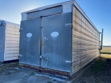 Long Blue Trim 8 Box Barn #11