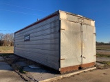 Long Red Trim 8 Box Barn #40
