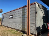 Long Red Trim 8 Box Barn #17