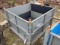 (1) Metal Stackable Pallet Crate