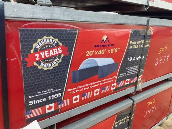 Gold Mountain 20' X 40' x 6'6" Storage System (1)