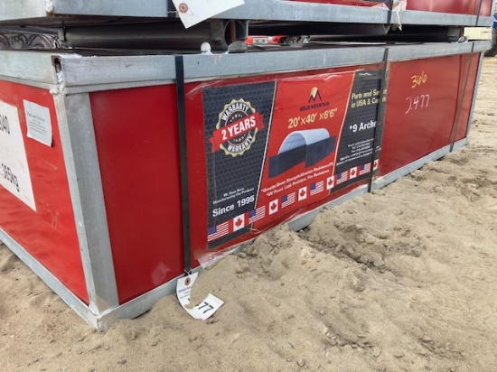 Gold Mountain 20' X 40' x 6'6" Storage System (1)