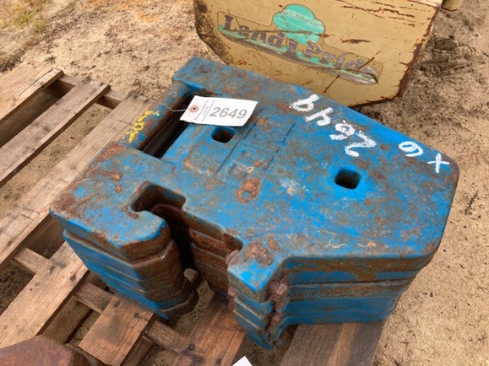 Ford Front Weights 6X