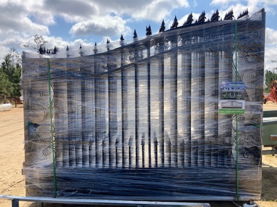 (1) New Greatbear 20' Bi-Parting Iron Gate
