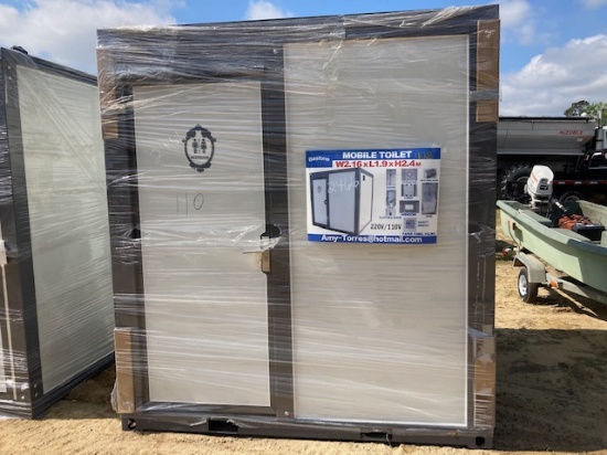 NEW Bastone Mobile Toilet w/ Shower