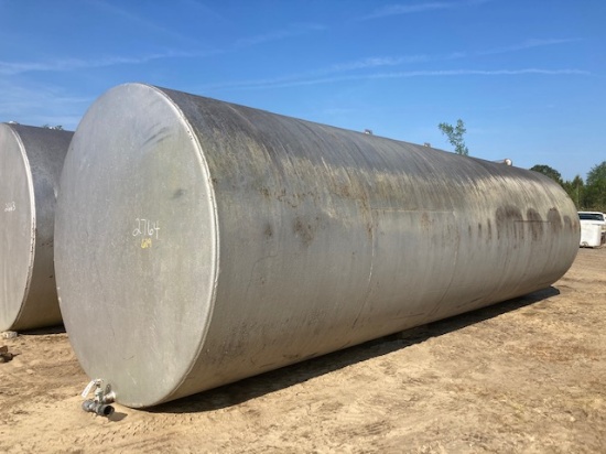 Apx. 12,000+/- Gallon Bulk Steel Tank