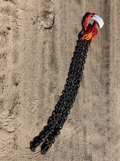 (1) 5/16" G80 Double Chian Sling