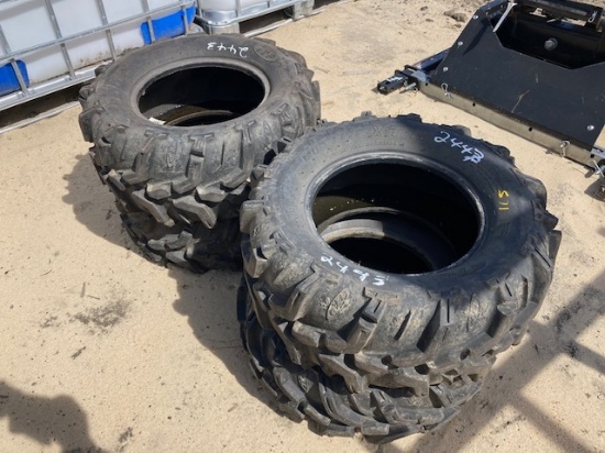 (4) Misc. UTV/ATV Tires