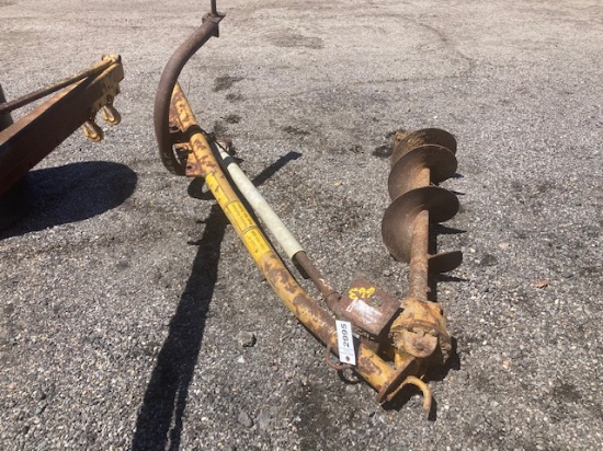 Linebach 3pt. Post Hole Auger