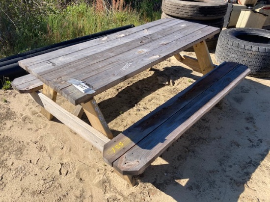 Wooden Picnic Table
