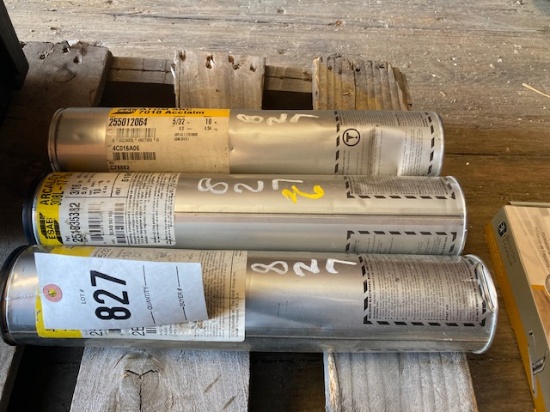 (3) 10lb Tubes Of Welding Rods
