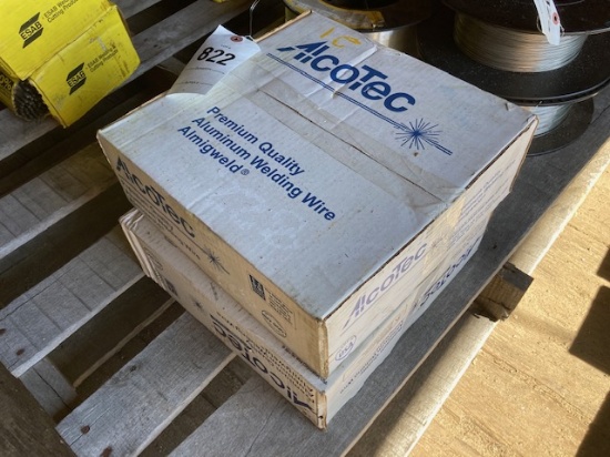 (2) Boxes Alcotec Welding Wire
