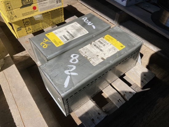 (2) 50lb Cans Welding Rods