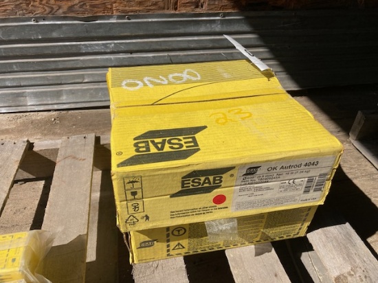 (2) 16Lbs Boxes ESAB Welding Wire