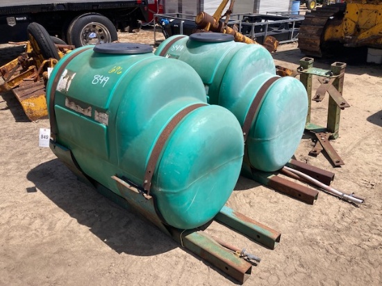 Set Of Misc. Saddle Tanks