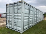 40' High Cube Multi Door Shipping Container