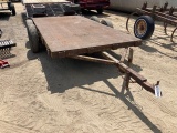 Double Axle Apx. 16' Trailer N/T
