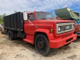 1973 Chevy C60 Grain Truck Red