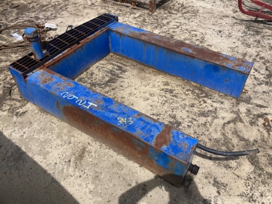 Blue U Shape Fuel Tank