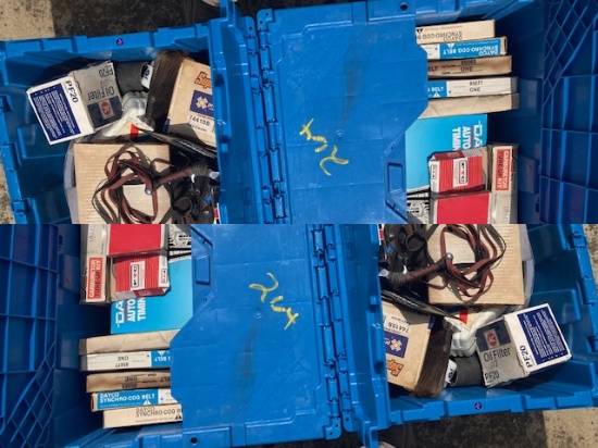 (2) Boxes Misc. Car Parts