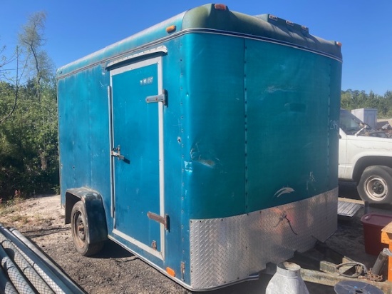 Apx. 6.5'x12' Enclosed Trailer N/T