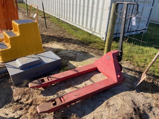 Red Pallet Jack