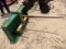 Green Hay Spear For Front Loader