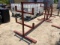Misc. Red Short Storage Rack