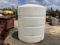 Vertical 1,000 Gallon Poly Tank