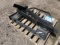 Set Of Quick Attach Pallet Forks