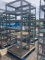 (2) Misc. Gray Storage Shelves