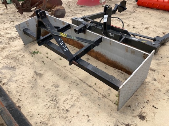 Gray 3pt. Box Blade Apx. 6'