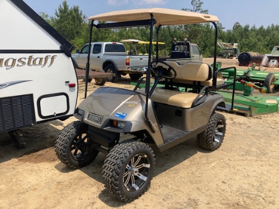 EZ GO Golf Cart Gold