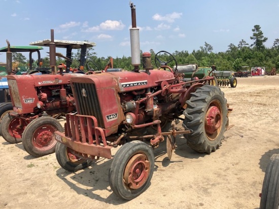 IH Farmall 140 Tractor w/ Cultivators