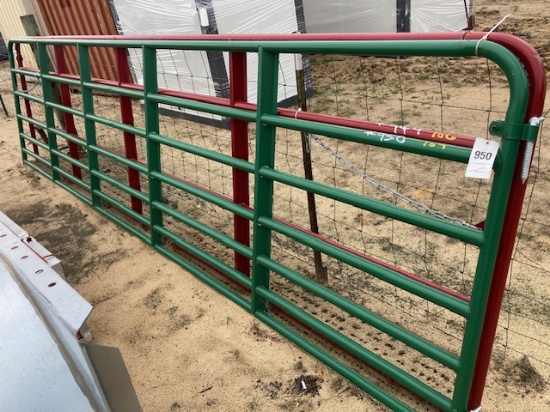 (1) Apx. 16' Unused Green Gate