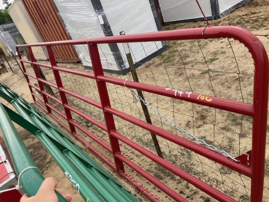 (1) Apx. 16' Unused Red Gate