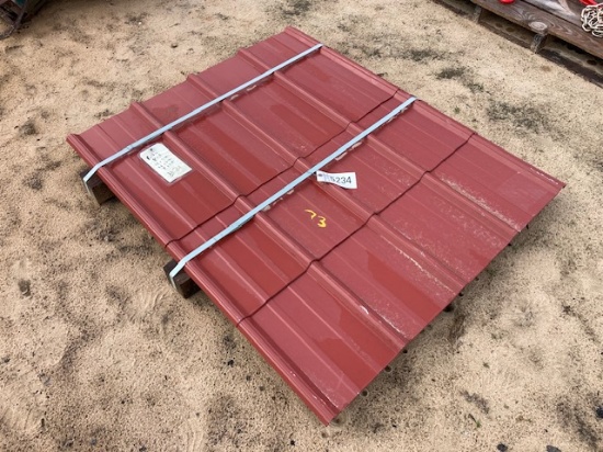 Misc. Red Short Pieces Of Tin