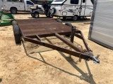 Apx. 7' x 10' Double Axle Trailer N/T