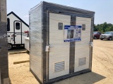 NEW Bastone Mobile Toilet Double Stall