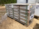 NEW Steelman 7' 20 Drawer Workbench Stainless