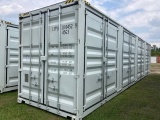 40' High Cube Multi Door Shipping Container