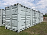 40' High Cube Multi Door Shipping Container