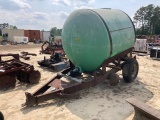 Green 1,000 Gallon Poly Nurse Tank
