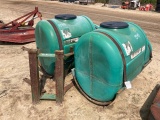 Set Of Saddle Tanks & Brackets