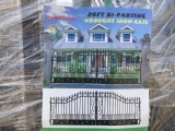 (1) New Greatbear 20' Bi-Parting Iron Gate