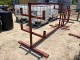 Misc. Red Short Storage Rack