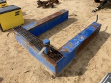 Misc. Blue Fuel Tank U Shape