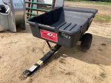 Black Poly Lawn Trailer